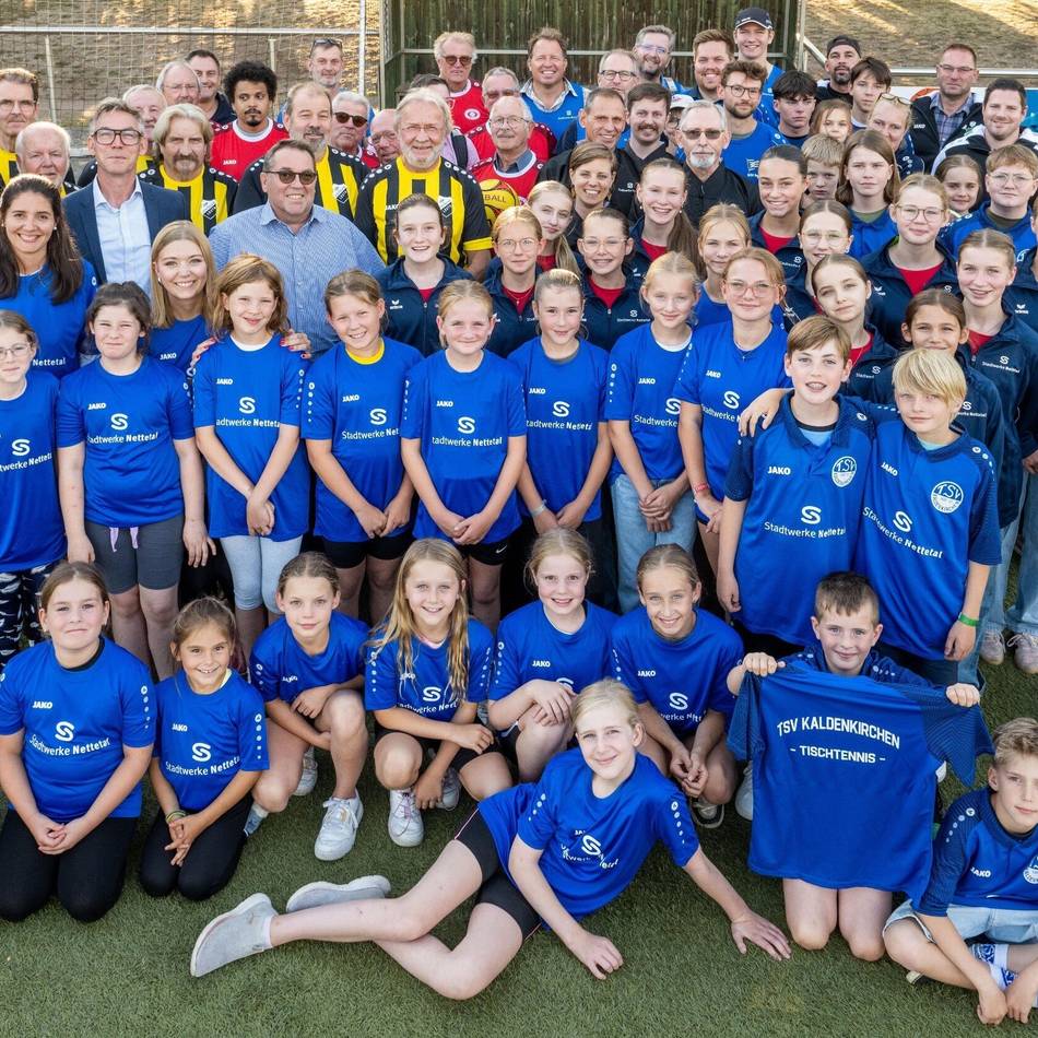 Bewerbungen bis 26. April möglich: Stadtwerke Nettetal vergeben Trikots an Vereine