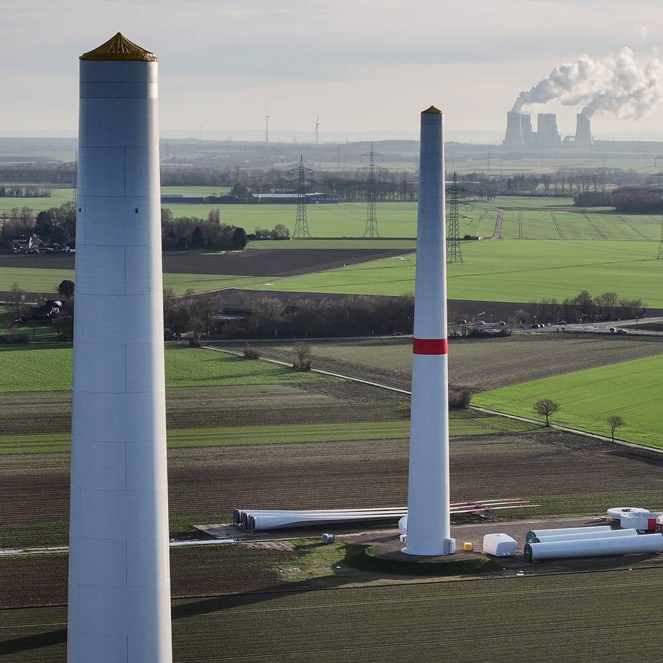 229 Meter Gesamthöhe: Diese Firma steckt hinter den neuen Windrädern bei Neuss-Hoisten