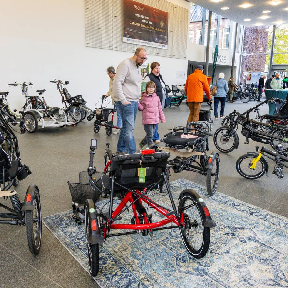 Premiere in Erkelenz: Erste Dreirad-Messe übertrifft alle Erwartungen