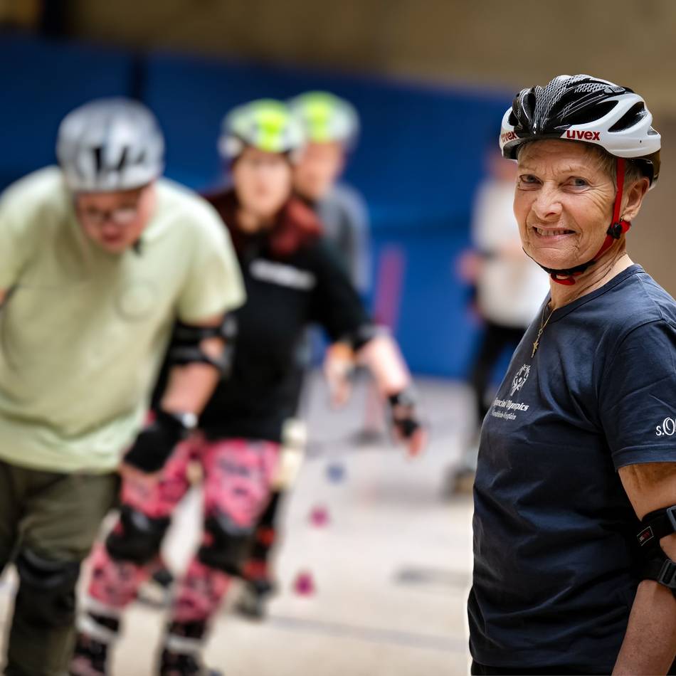 Gudrun Kronenberg, Rollerskater-Trainerin: „Wie geht man im Sport mit Menschen mit Behinderungen um?“