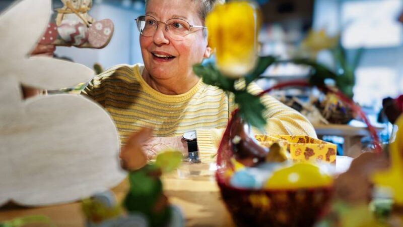 Stadtbibliothek Langenfeld: Osterdeko-Tauschbörse leistet Beitrag zur Nachhaltigkeit