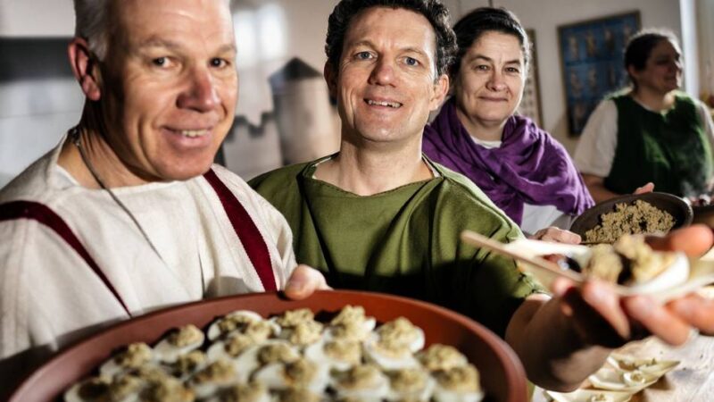 Haus Bürgel in Monheim/Baumberg: Kastellerwachen bietet Geschmacksexplosion auf Römisch