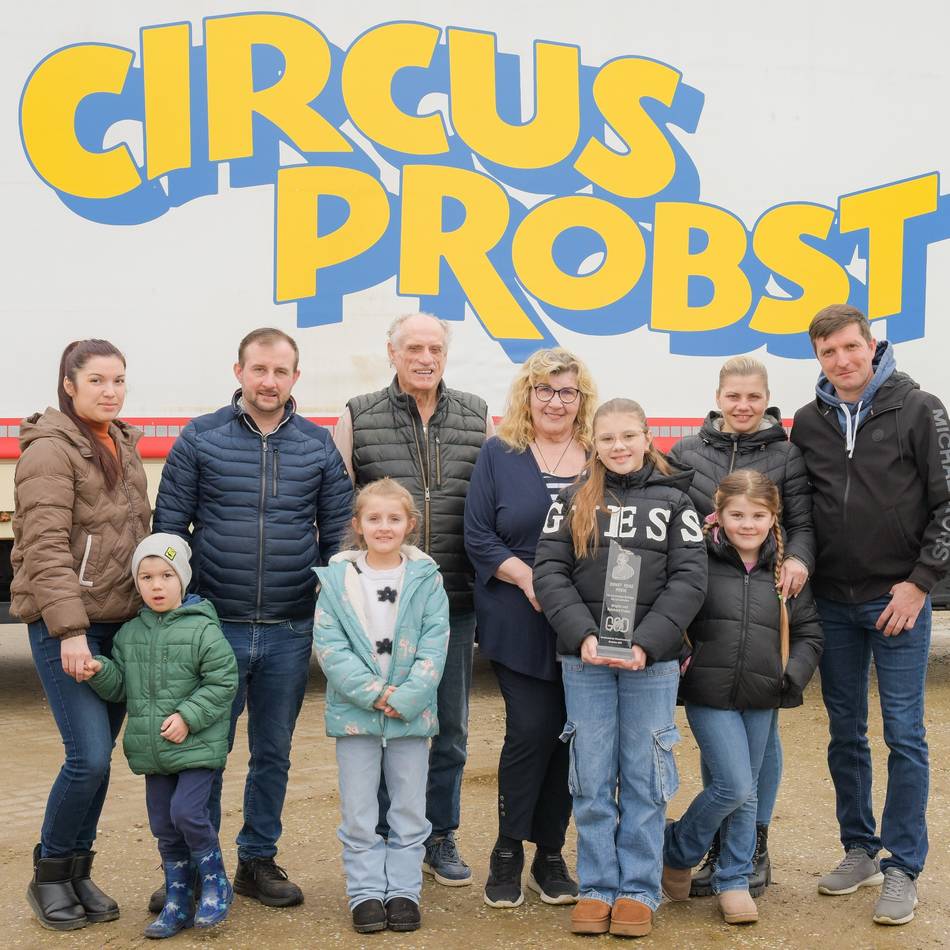 Winterquartier in Asperden: Lebenswerk im Rampenlicht – Circus Probst erhält den Ernst-Renz-Preis