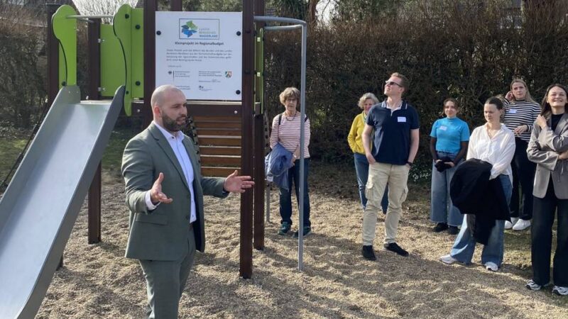 Förderprogramm Leader: Busfahrt zu drei Projekten in Hückeswagen