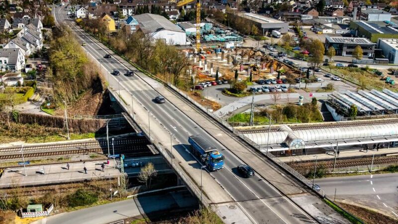 Großbaustellen in Langenfeld: Die Brücke Knipprather Straße wird ab 8. Juni gesperrt