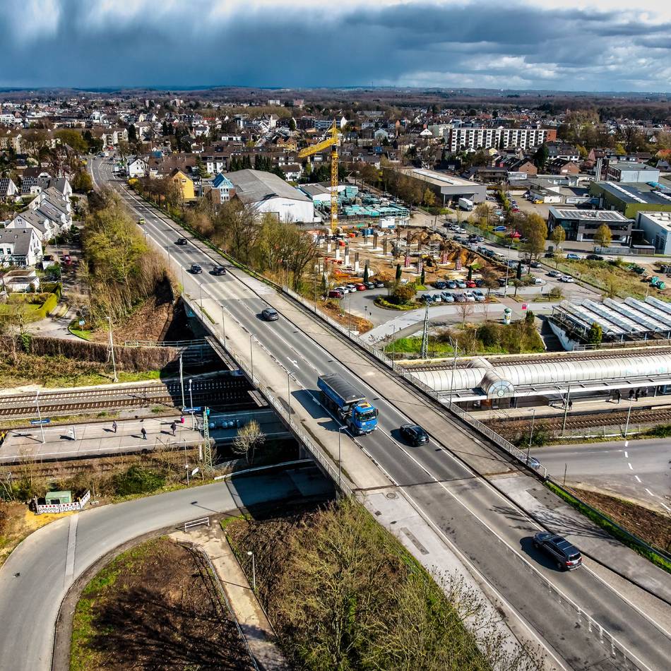 Großbaustellen in Langenfeld: Die Brücke Knipprather Straße wird ab 8. Juni gesperrt