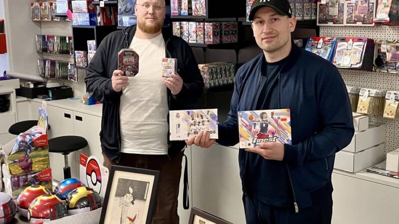 Sammelkarten-Store in Moers: „Seit Corona sind wir in einem Dauer-Boom“