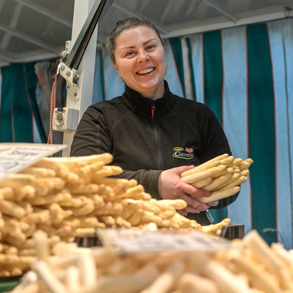 Saisonbeginn im Kreis Viersen: „So früh waren wir mit dem Spargel noch nie dran“