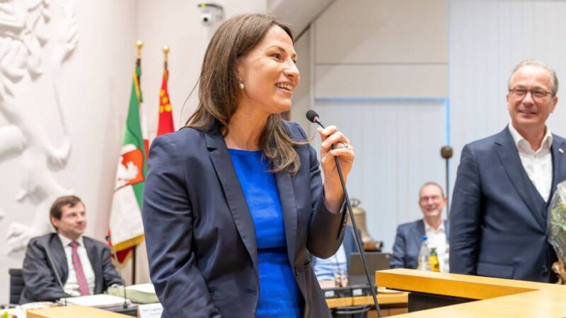 Künftige Stadtkämmerin Meike Folkerts: „Ich habe mich ganz bewusst für Neuss entschieden“