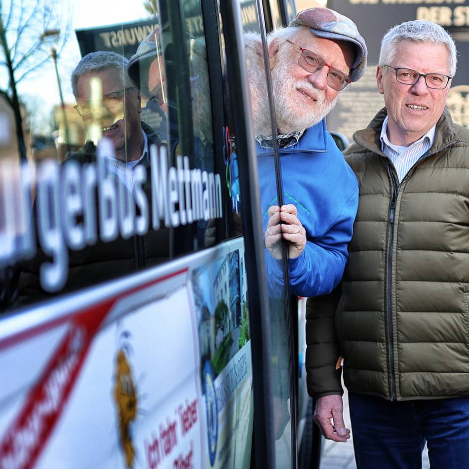 Bürgerbus in Mettmann: „Eine richtig gute Sache für ältere Menschen“
