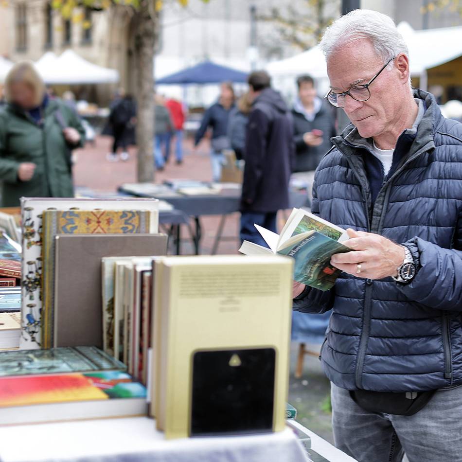 Büchermarkt in Hilden: Bummeln, Stöbern und Schmökern