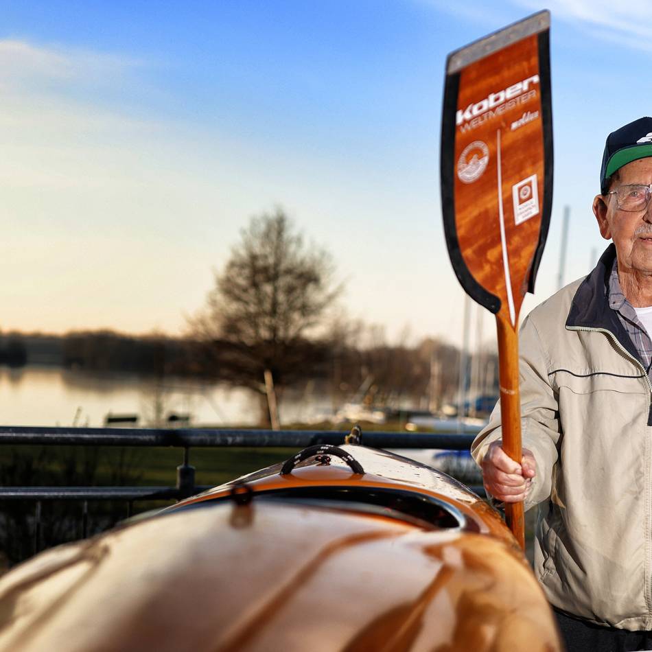 Ein Leben fürs Paddeln: Kanu-Legende Alfred Kuhr wird mit 100 Ehrenmitglied des KC Hilden