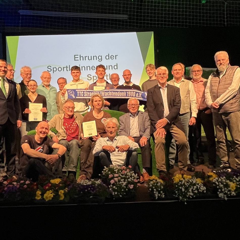 Frühlingsempfang in Straelen: Sportlerehrung beim Frühlingsempfang der Stadt Straelen