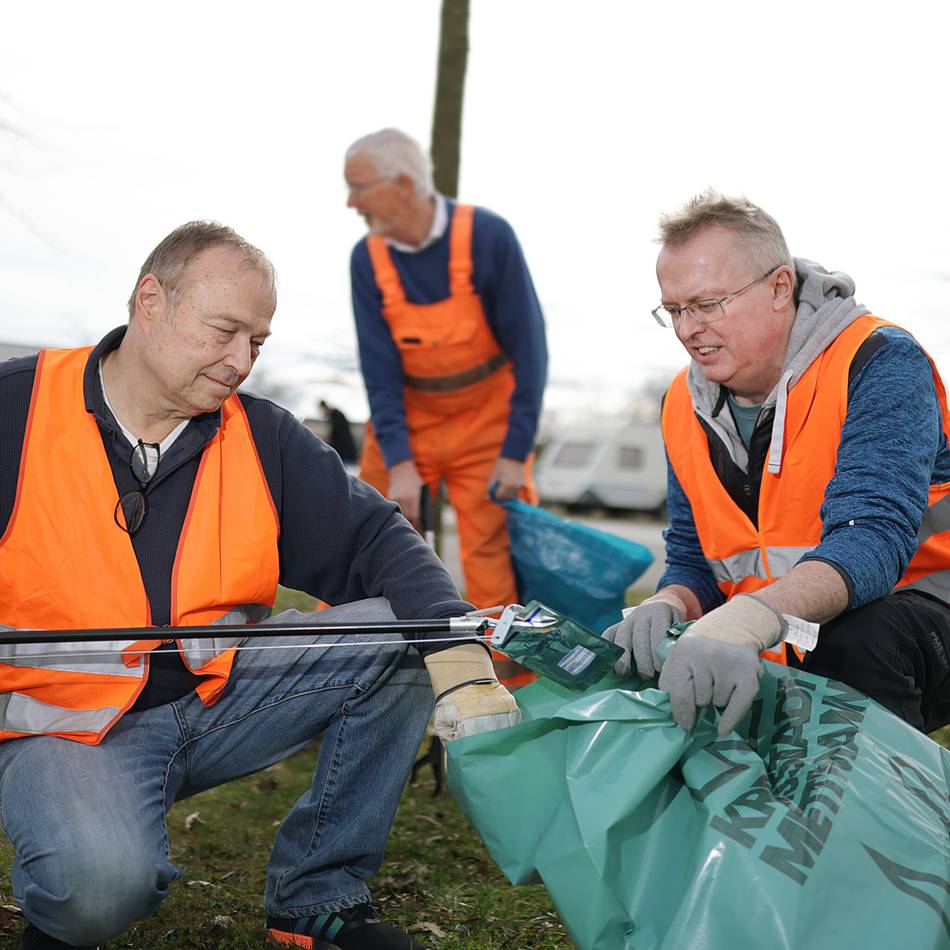 Aufräumaktion in Mettmann: Diese kuriosen Funde machte der Bürgerverein Metzkausen beim Frühjahrsputz