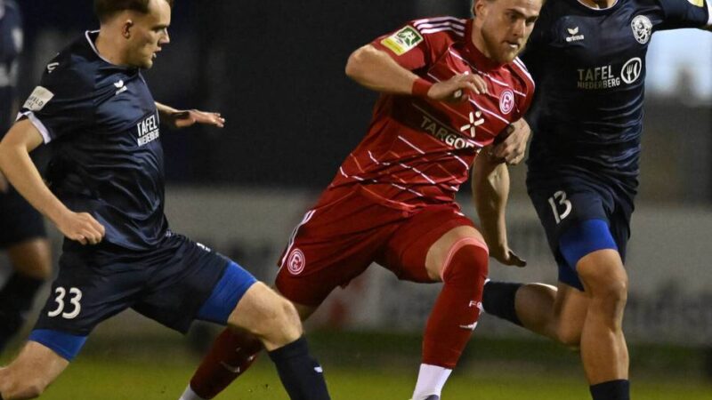 Im zweiten Spiel für Fortunas U23: Kurz nach Comeback wieder verletzt – Rossmann droht nächste längere Pause