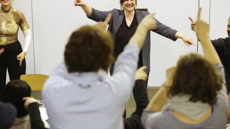 Aufführung in Mettmann: Ein Theaterstück, das das Publikum buchstäblich mitnimmt