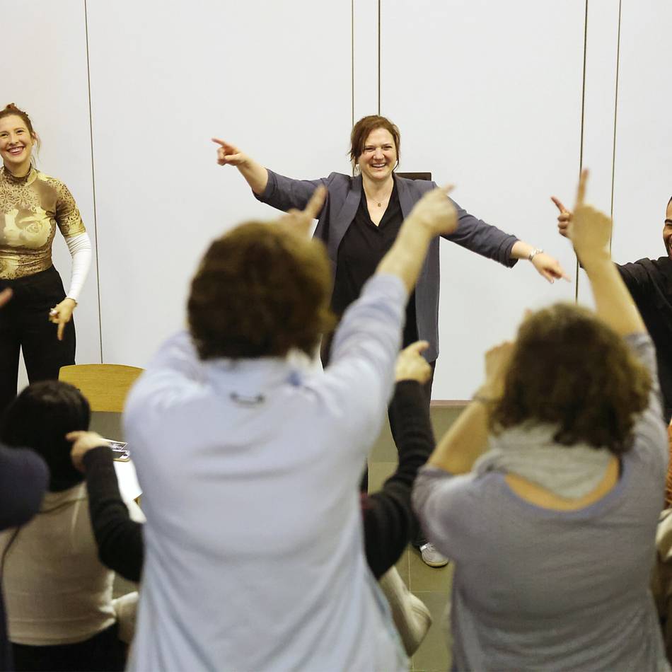 Aufführung in Mettmann: Ein Theaterstück, das das Publikum buchstäblich mitnimmt