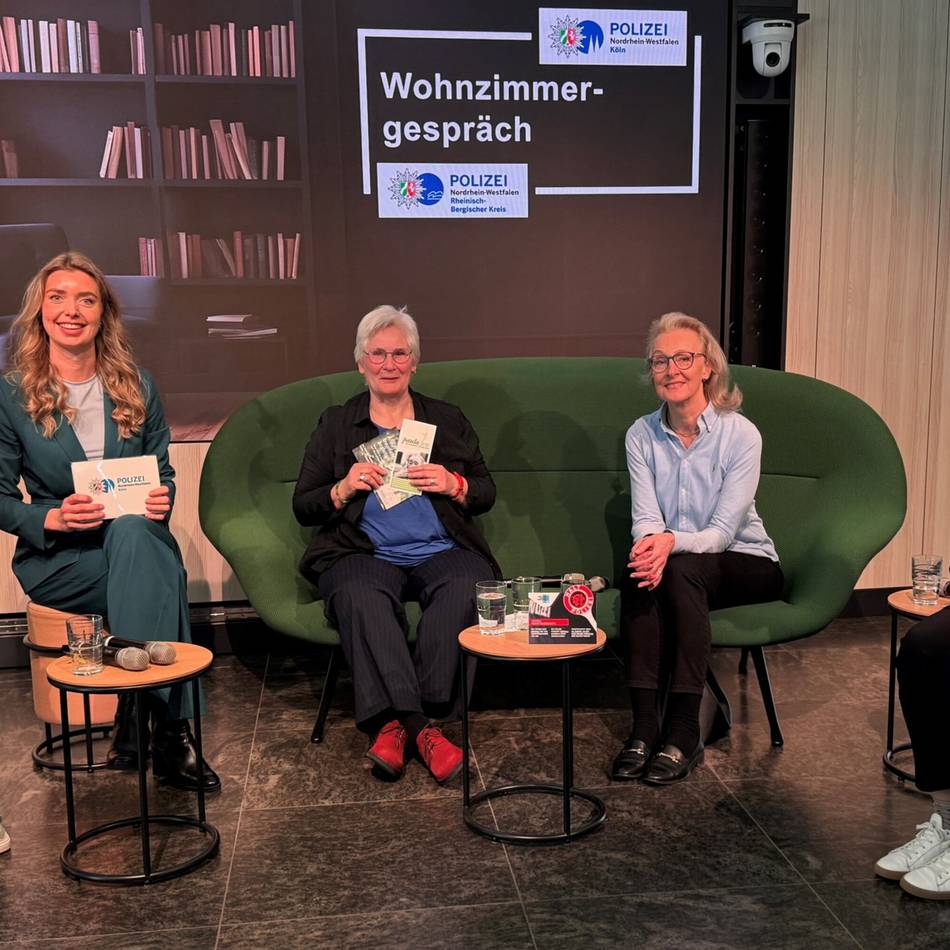 „Wohnzimmergespräch“ der Polizei Rhein-Berg / Köln: Schockanrufe – so perfide gehen die Täter vor
