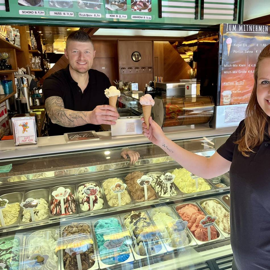Von Brasilien über Rheinberg nach Goch: Das planen die neuen Betreiber des Eiscafés Italia