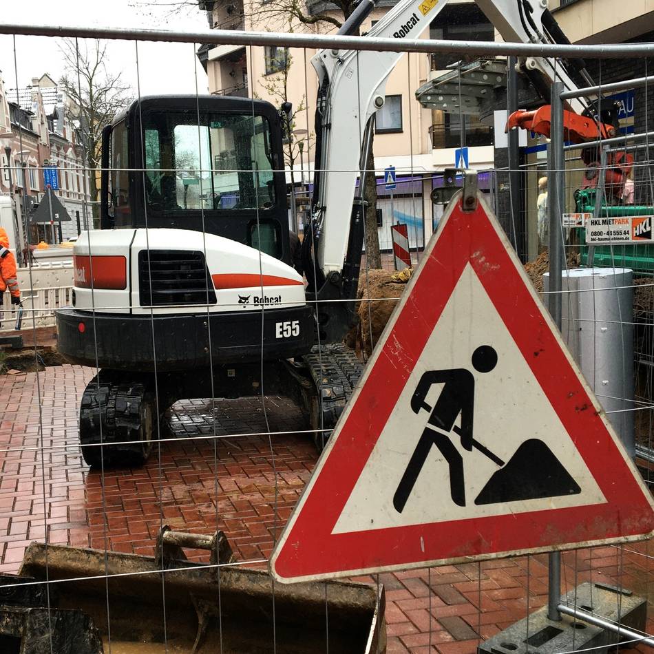 Stadtwerke Hilden sanieren Energieleitungen: Schulstraße abschnittsweise bis Ende Mai gesperrt