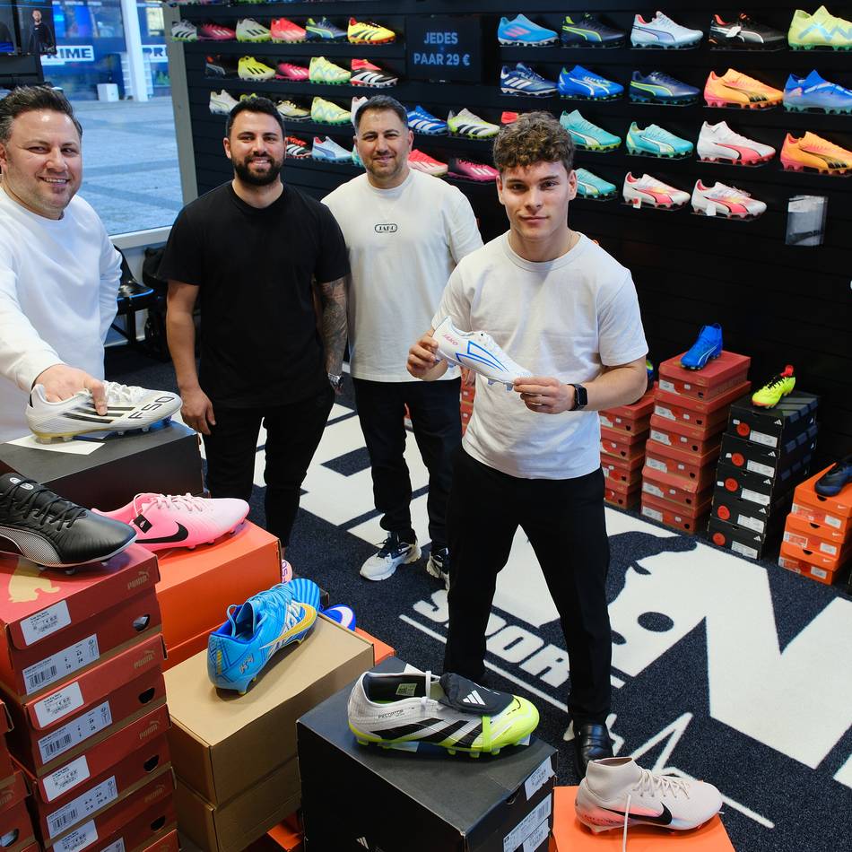 Neueröffnung in Lintorf: Fußballer Leo Kaiser soll bei „Hanna“ Vollgas geben