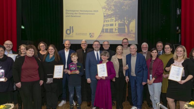 Dormagen wartet auf Bewerbungen: Wer verdient den Heimatpreis der Stadt?