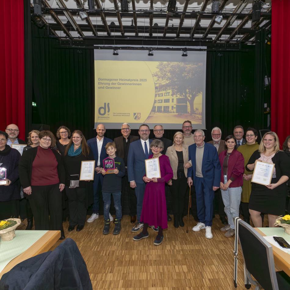Dormagen wartet auf Bewerbungen: Wer verdient den Heimatpreis der Stadt?