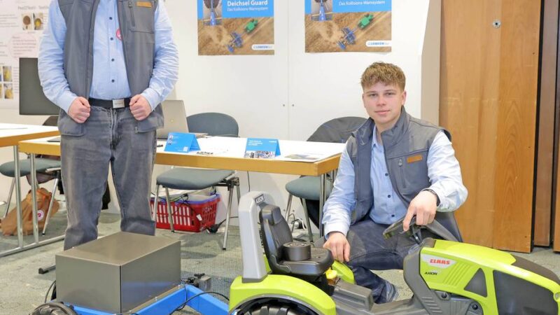 Warnsystem für Landmaschinen: Azubis aus Alpen erhalten Sonderpreis bei „Jugend forscht“