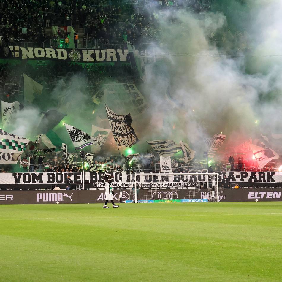 Rekordstrafe sicher: Borussia-Fans mit heißer und teurer Anfeuerung fürs Derby gegen Köln