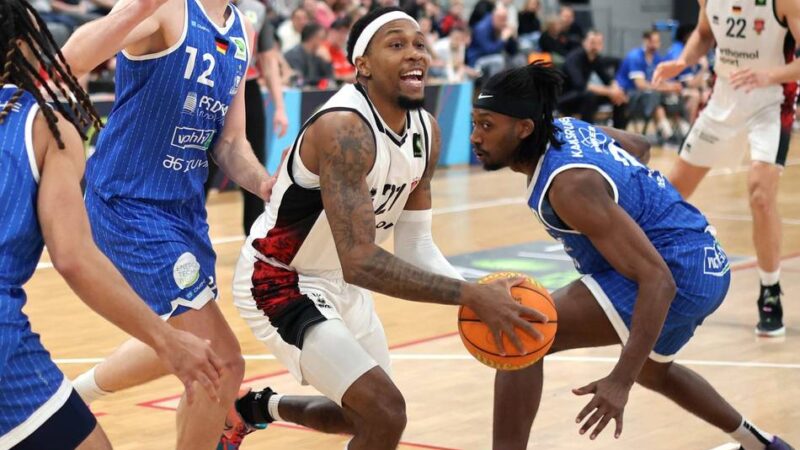 Crailsheim zu souverän: Giants rutschen wieder auf einen Abstiegsplatz