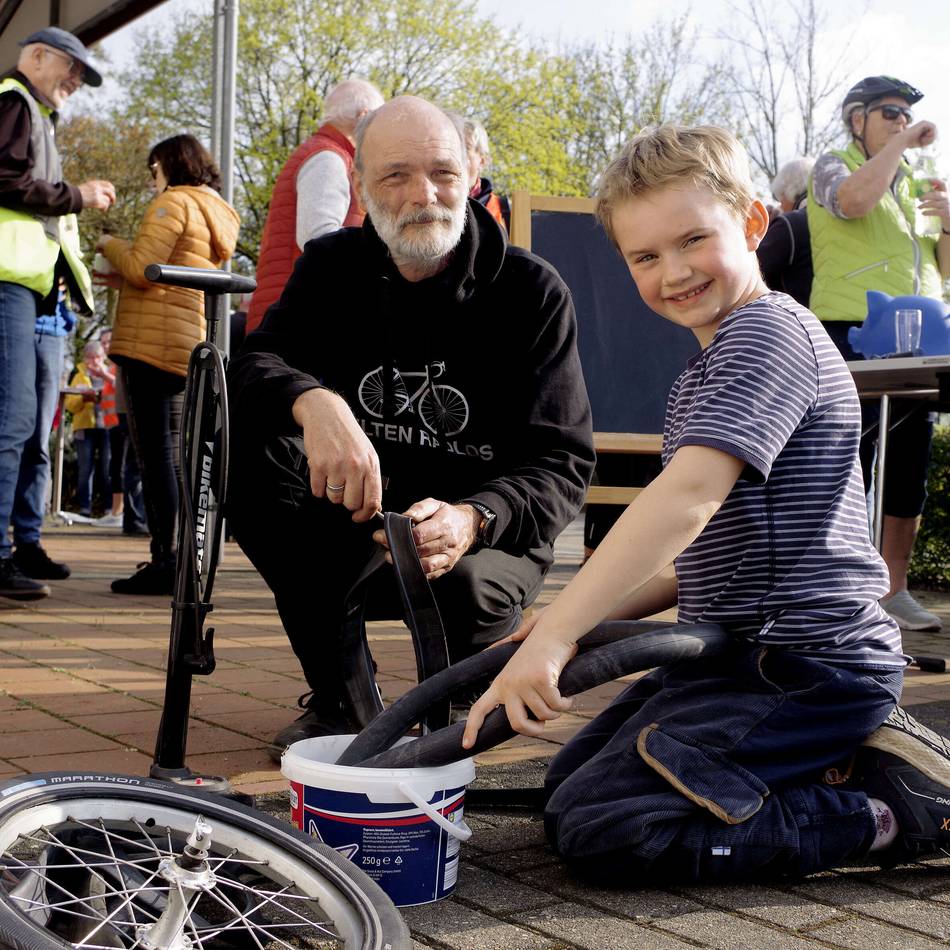 Aktionstag in Budberg: Die Fahrradsaison ist eröffnet