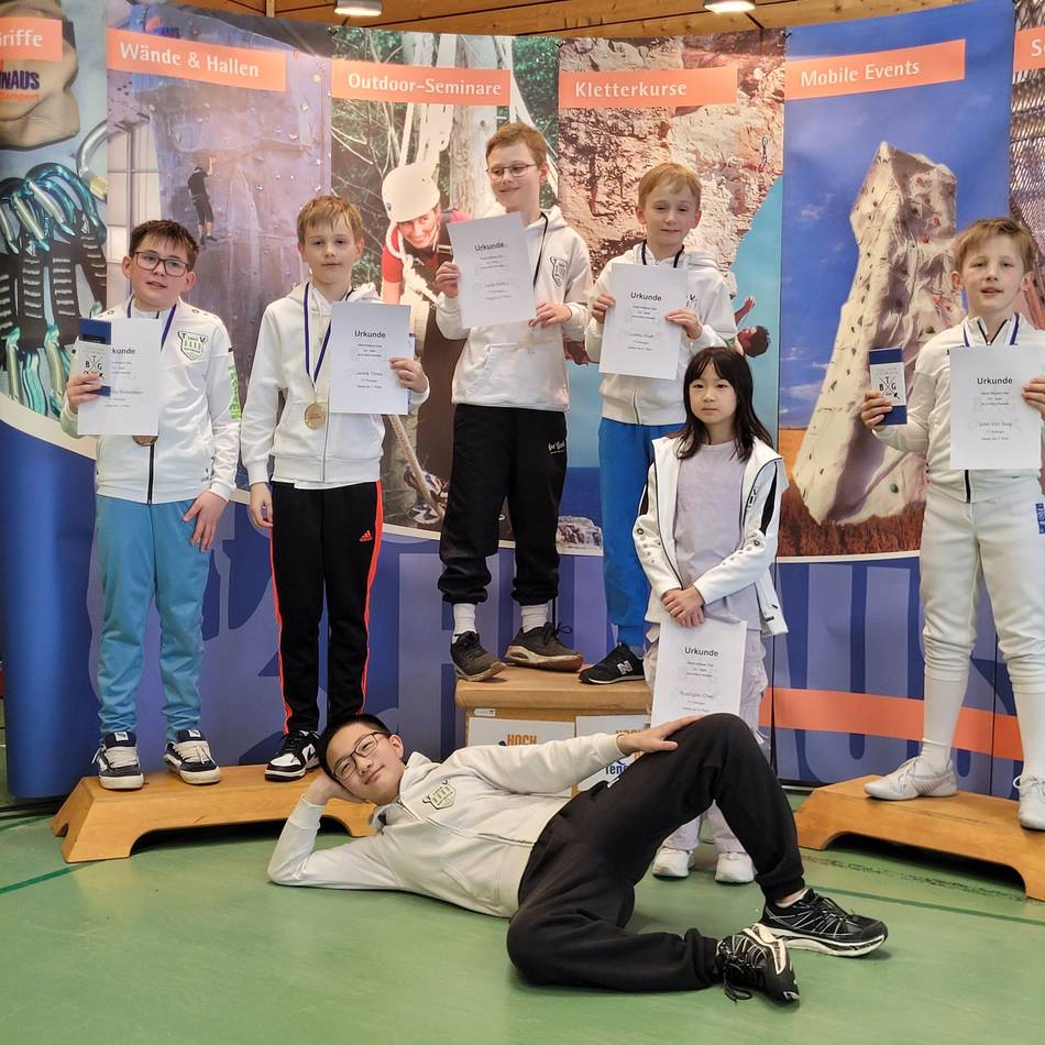 Erfolge in Bielefeld: Fechter des TV Ratingen stehen an der NRW-Spitze