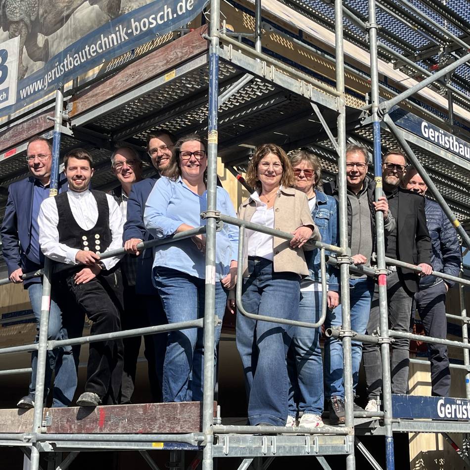 Stadtentwicklung in Radevormwald: „WohnZimmer“ an der Nordstraße feiert Richtfest