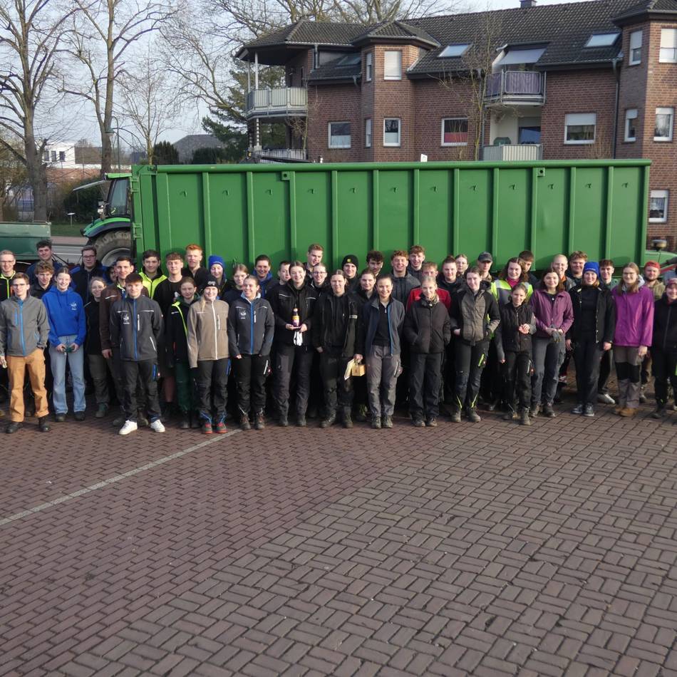 Sammelaktion der Landjugend Sonsbeck:  Den meisten Schrott gab’s im Bezirk „Ploo“