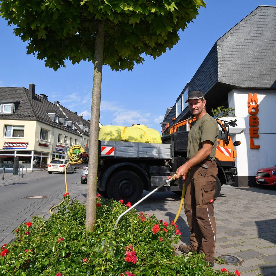 Präsentation im Umweltausschuss: Radevormwalder Innenstadt hat zu wenig Bäume