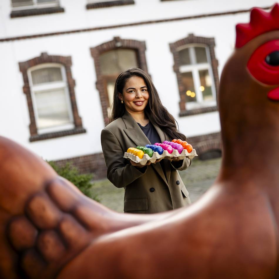 Landwirtschaft in Düsseldorf: Eier aus Hofläden – „Ostern ist eine unserer umsatzstärksten Zeiten“