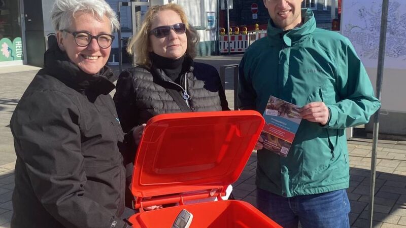 Umweltwoche in Radevormwald: „Wenn Lithium-Ionen-Batterien brennen, dann brennen sie“