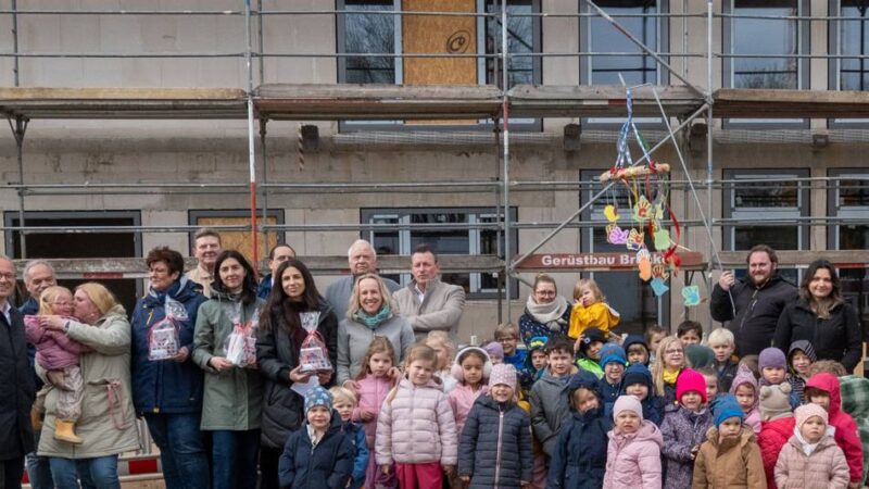 Richtfest in Neuss gefeiert: Eine neue Kita für Uedesheim