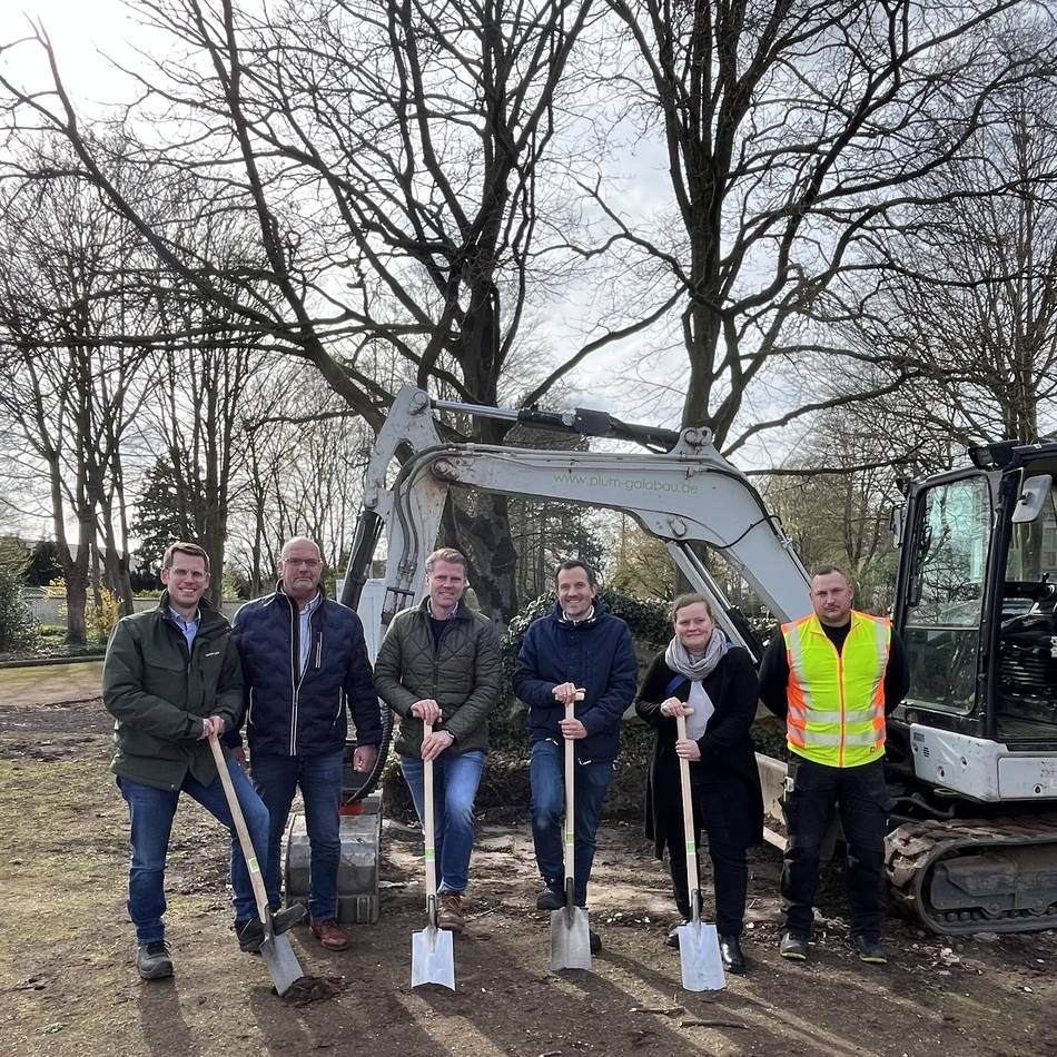 Grünanlage im Wandel: Startschuss für neuen Stadtgarten in Straelen