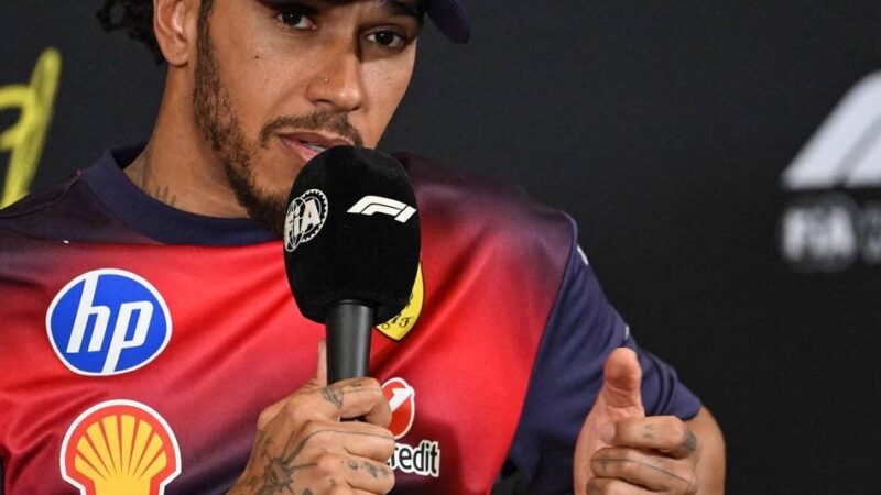 Nach erstem Podestplatz mit Ferrari: „Da kommt noch mehr“ – Hamilton auf Wolke sieben