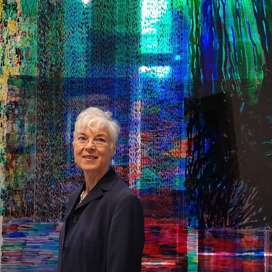 Neue Ausstellung in der Galerie im Park: Malerei trifft Skulptur