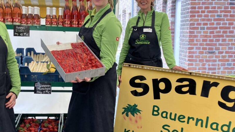 Bauernladen in Mönchengladbach: Hier gibt es jetzt schon weißen Spargel