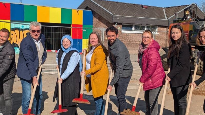 Bauprojekt in Stürzelberg: Arbeiten an der Nikolaus-Schule sind gestartet