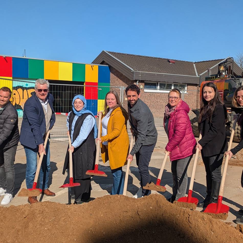 Bauprojekt in Stürzelberg: Arbeiten an der Nikolaus-Schule sind gestartet