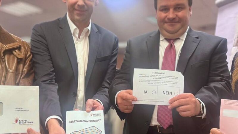 Ratsbürgerentscheid läuft an: Jetzt stimmen die Krefelder über Olympia ab