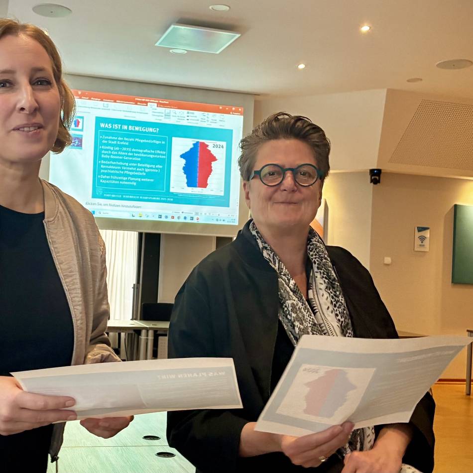 Pflege in Krefeld: Stadt schreibt notwendige 250 Pflegeplätze aus