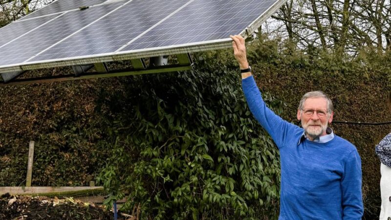 Erfahrungsaustausch zur Energiewende: Ein Botschafter mit guten Tipps