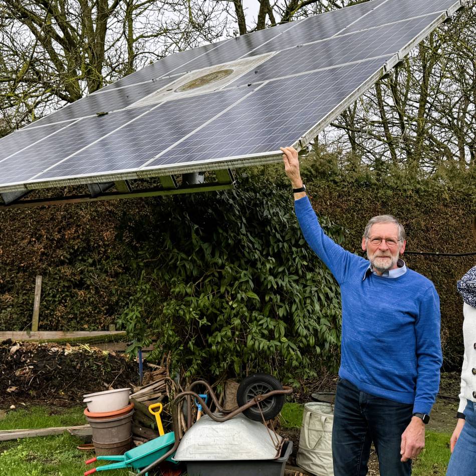 Erfahrungsaustausch zur Energiewende: Ein Botschafter mit guten Tipps