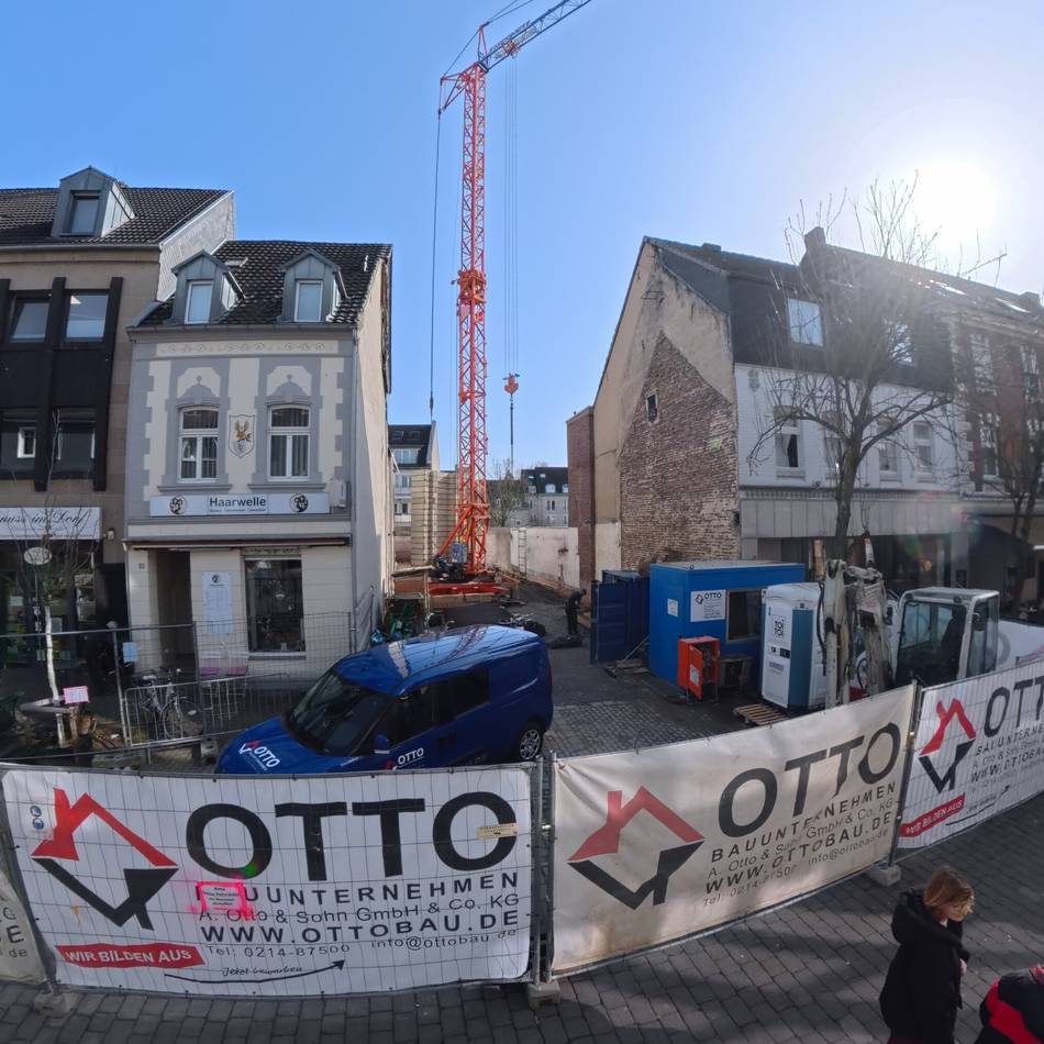 24 Jahre nach verheerendem Brand in Leverkusen: „Alt-Schlebusch“ – im Sommer 2027 soll neues Geschäftshaus stehen