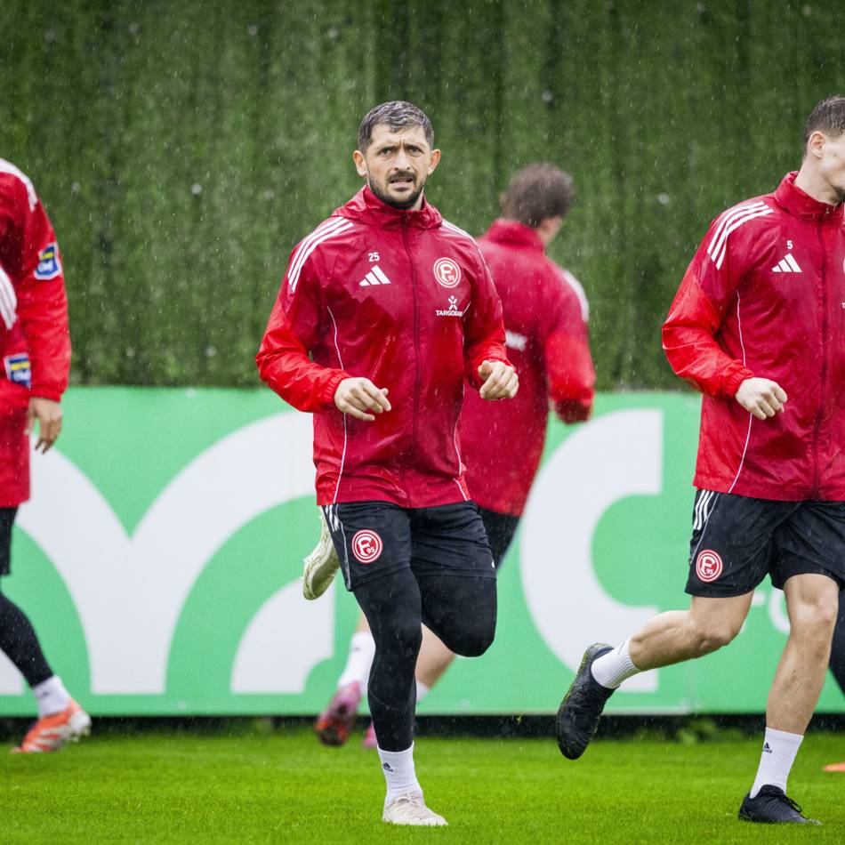 Ljubicic, Lunddal und Iyoha zurück: Nur Lotka und Zimmermann fehlen ungeplant im ersten Fortuna-Training der Woche